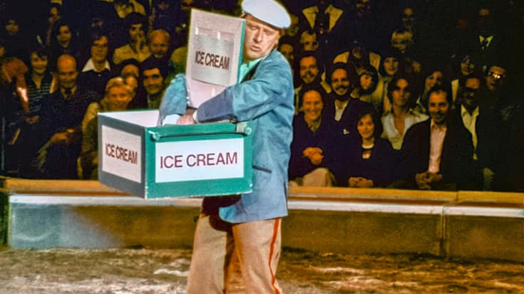 1977 tourte Emil neun Monate mit dem Zirkus Knie.