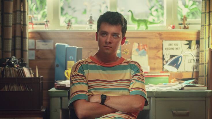 Otis Milburn (Asa Butterfield) in der finalen Staffeln von «Sex Education».