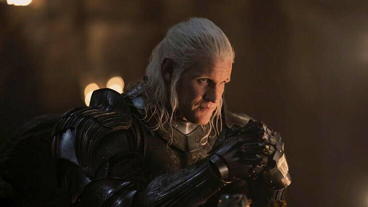 Alle Zeichen stehen auf Krieg: Daemon Targaryen (Matt Smith) hat schon mal die Rüstung montiert.  