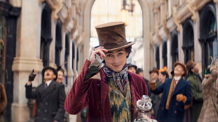 Chalamet als gutmütiger, singender Willy Wonka.