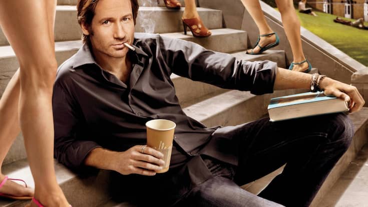Hank (David Duchovny) in «Californication»