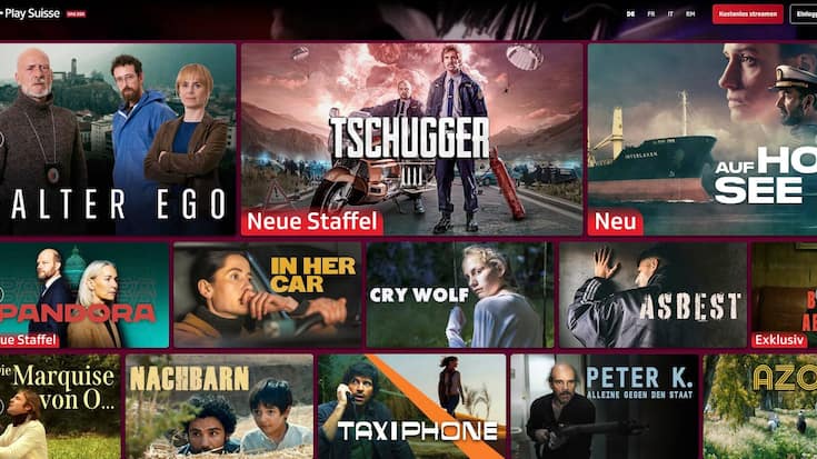 Startseite Play Suisse