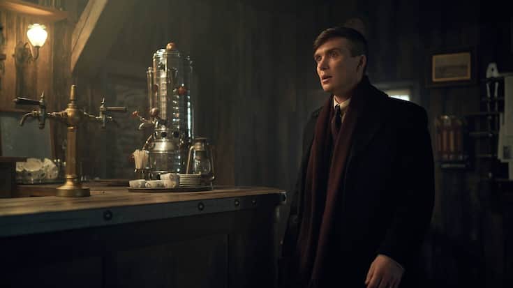 Tommy Shelby (Cillian Murphy) in "Peaky Blinders".