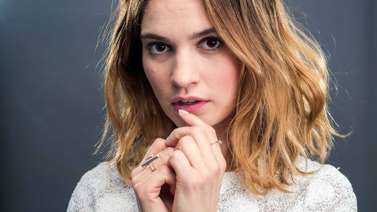 Lily  James