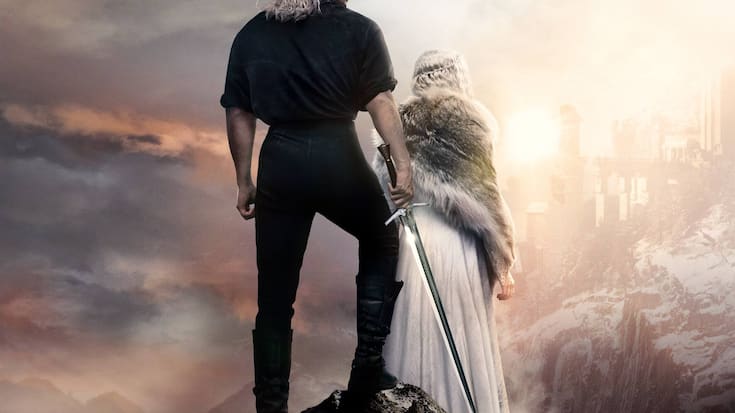 Geralt (Henry Cavill) folgt  seinem Mündel Ciri (Freya Allan) wie ein Schatten.