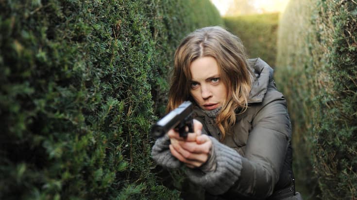 Sam Hunter (Melissa George) in «Hunted»