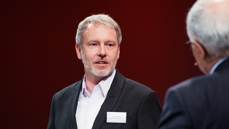 Comedy-Chef bei SRF: Tom Schmidlin (50).
