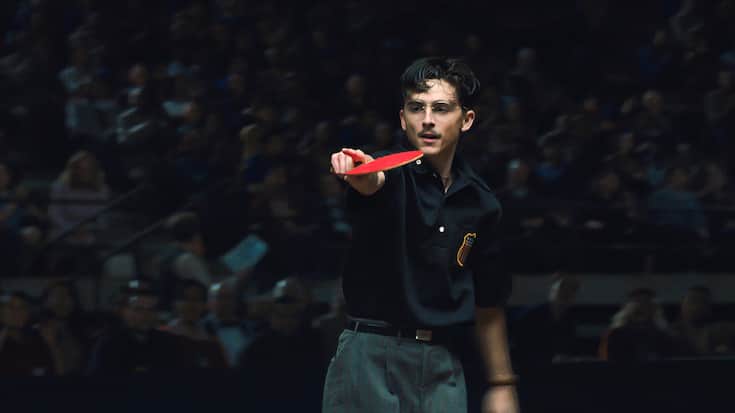 Kino – «Marty Supreme»: Euch zeig ich’s! Marty (Timo-thée Chalamet) beim Tischtennisturnier.