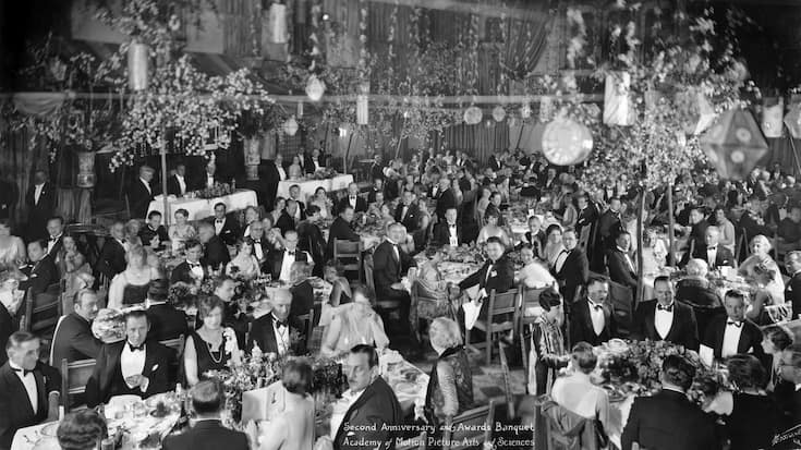 (1st) Academy Awards banquet