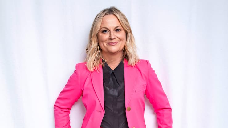 April 23, 2019 - Hollywood, California, U.S. - AMY POEHLER promotes the movie Wine Country in Hollywood. Hollywood U.S. - ZUMAg203 20190423_zap_g203_006 Copyright: xArmandoxGallox