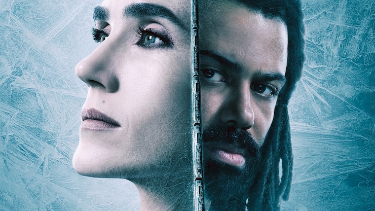 USA. Jennifer Connelly and Daveed Diggs in Netflix new series : Snowpiercer (2020)