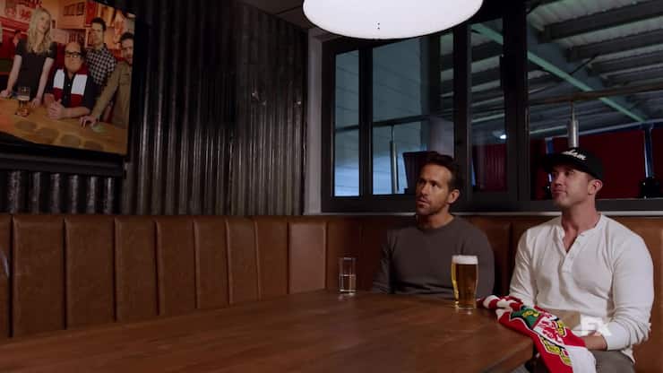 Ryan Reynolds und Rob Mcelhenney in "Welcome to Wrexham" 