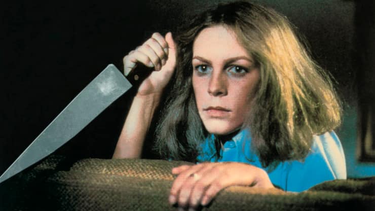 Ikone der Horrorfilmreihe: Jamie Lee Curtis in «Halloween» (1978). 