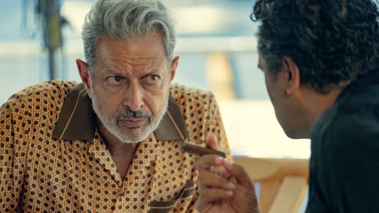 «Kaos» mit Jeff Goldblum (l.) und Cliff Curtis verpflanzt die griechische Mythologie in die Gegenwart.