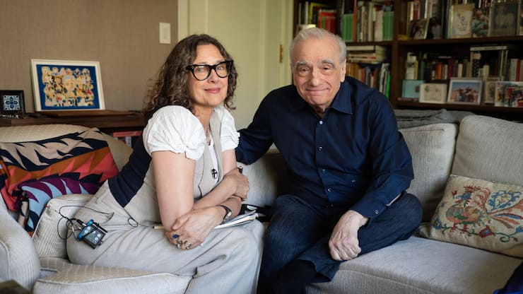Regisseure unter sich: Rebecca Miller und die zentrale Figur ihrer Dokuserie Martin Scorsese.