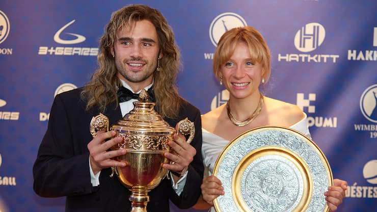 Graf (Lena Klenke) und Agassi (Toby Sebastian) kannten sich schon lange, bis es endlich Klick machte.