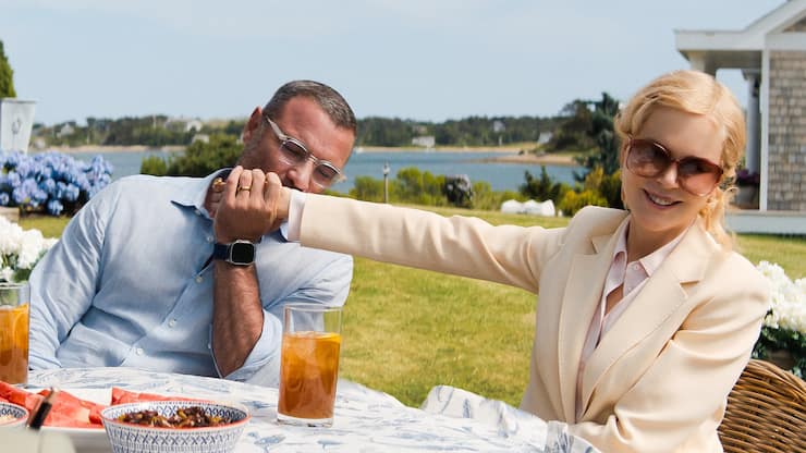 Reich, schön – und kriminell? Tag (Liev Schreiber) und Greer Winbury (Nicole Kidman) mit Pokerface.