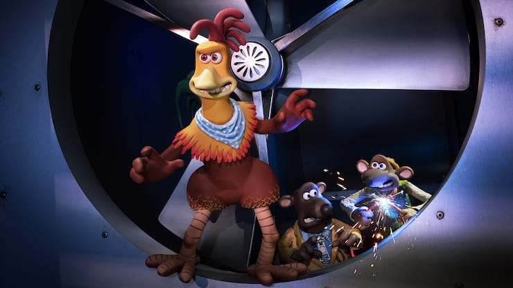 Dieses Mal wird bei «Chicken Run» nicht aus, sondern eingebrochen.