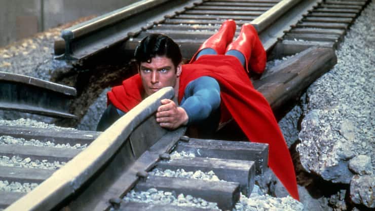 «Superman» (1978): Der erste grosse Superheldenfilm mit einem properen Christopher Reeve; 3 Sequels (1980–87).