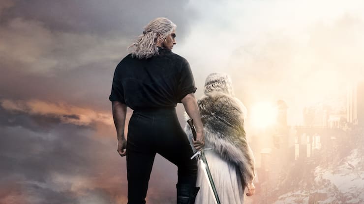 Geralt (Henry Cavill) folgt  seinem Mündel Ciri (Freya Allan) wie ein Schatten.