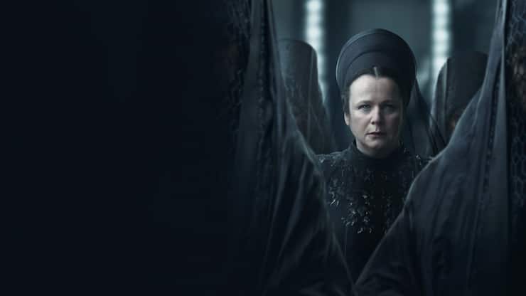 Lenkt die Geschicke des Imperiums: Valya (Emily Watson) von den Bene Gesserit.