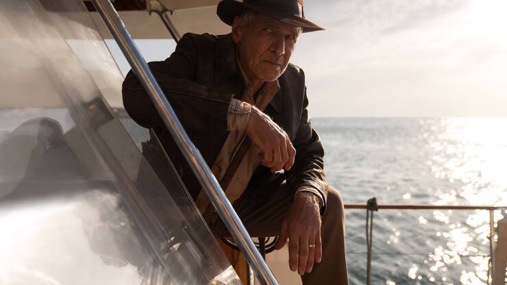 «Indiana Jones und das Rad des Schicksals»: Auch mit 80 reist Harrison Ford als Indy ins Abenteuerland.