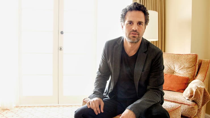 Cast member Mark Ruffalo, from the upcoming film "The Avengers", poses for a portrait in Beverly Hills, Calif., Thursday, April 12, 2012. "The Avengers" will be released in theaters May 4, 2012. (AP Photo/Matt Sayles)