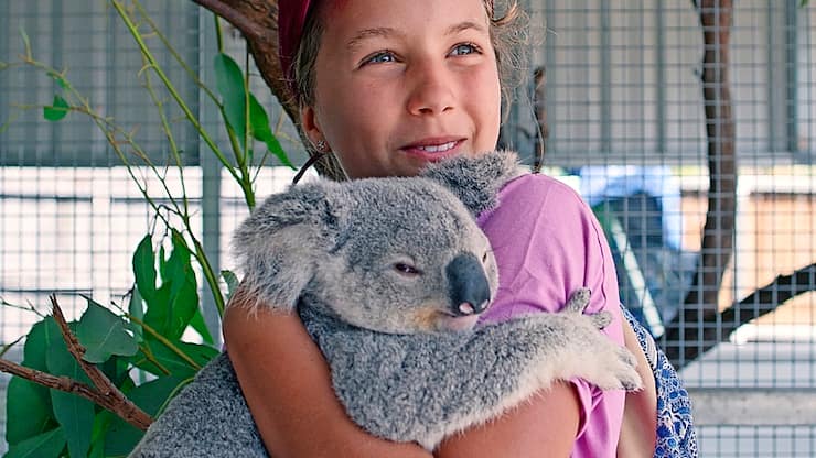 Izzyâs Koala World Izzy Bee as Izzy Bee in episode 1 of Izzyâs Koala World. Cr. NETFLIX Â© 2020