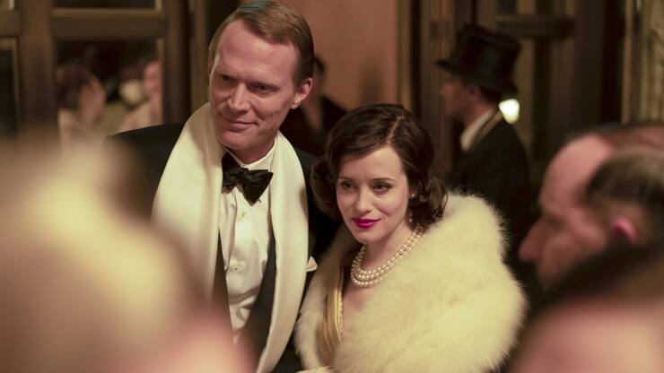 Margaret (Claire Foy) und Ian Campbell  (Paul Bettany) in «A Very British Scandal»