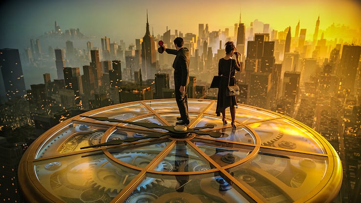 Der Architekt Cesar (Adam Driver) will die Stadt New York neu bauen.