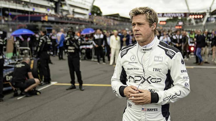 Kino – «F 1: The Movie»: Brad Pitt (61) erhielt Fahrunterricht von Rekordweltmeister Lewis Hamilton.