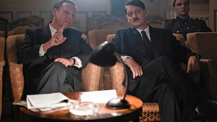 Kino – «Führer und Verführer»: Nazi-Propagandist Joseph Goebbels (Robert Stadlober) gehörte zum engsten Machtkreis um Adolf Hitler (Fritz Karl, r.)