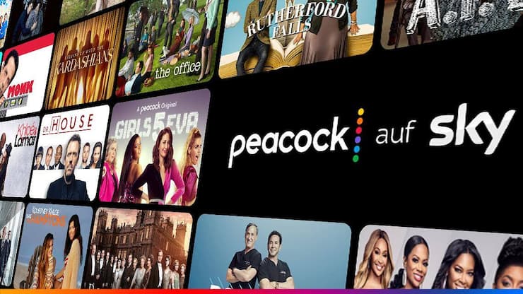 Peacock kommt zu Sky Show