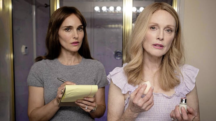 Schauspielerin Elizabeth (Portman, l.) soll in einem Film Gracie (Moore) spielen.