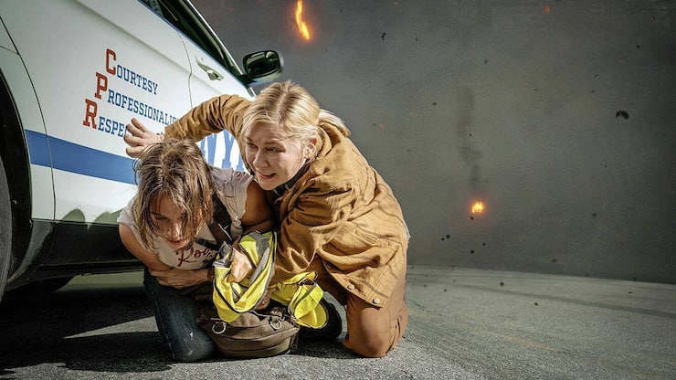 Kino – «Civil War»:  Journalistin Lee (Kirsten Dunst) gerät zwischen die Fronten des Krieges.