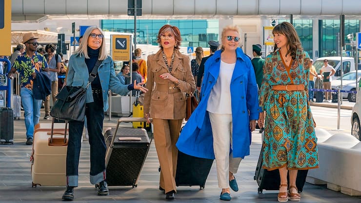 Die vier Frauen in Rom (Diane Keaton, Jane Fonda, Candice Bergen, Mary Steenburgen). «Book Club: The Next Chapter»