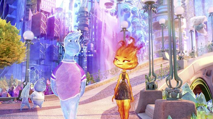 «Elemental»: Waterboy Wade & Feuergirl Ember mögen sich – doch passt die Chemie? 