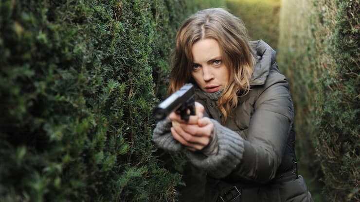 Sam Hunter (Melissa George) in «Hunted»