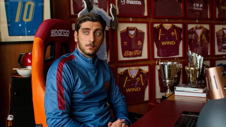 Pietro Castellitto in «Totti – Il Capitano»