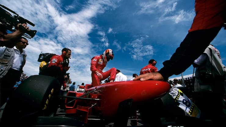 Michael Schumacher, Ferrari F310, Grand Prix of Canada, Circuit Gilles Villeneuve, 16 June 1996. (P