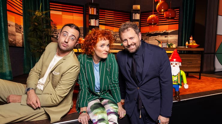 Das Trio: Sven Ivanic, Fabienne Hadorn und Gabriel Vetter (v.l.).