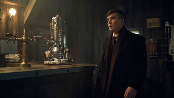 Tommy Shelby (Cillian Murphy) in "Peaky Blinders".