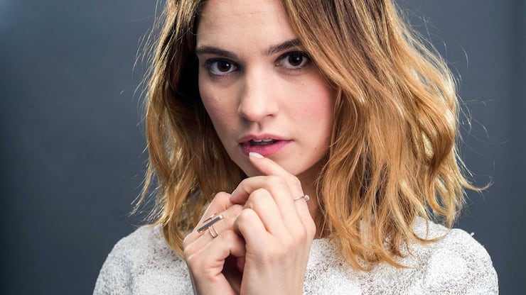 Lily  James