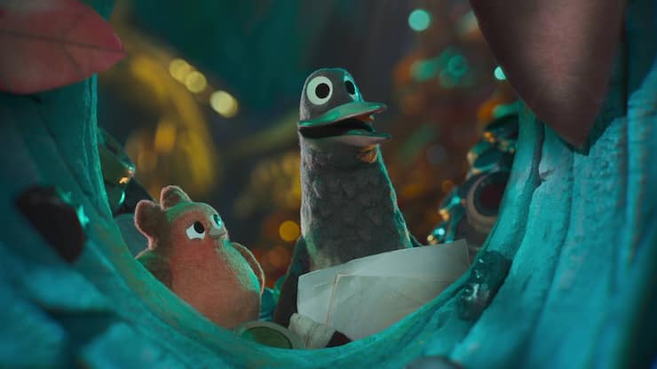 A scene from ROBIN ROBIN Cr. COURTESY OF NETFLIX Â© 2021