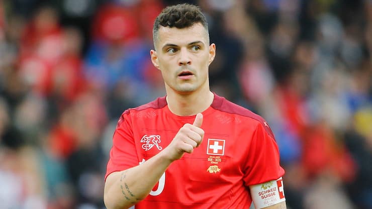 Auf dem Platz gehen auch mal die Pferde  mit ihm durch: Nati-Captain Granit Xhaka. 