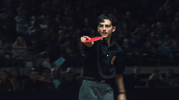 Kino – «Marty Supreme»: Euch zeig ich’s! Marty (Timo-thée Chalamet) beim Tischtennisturnier.