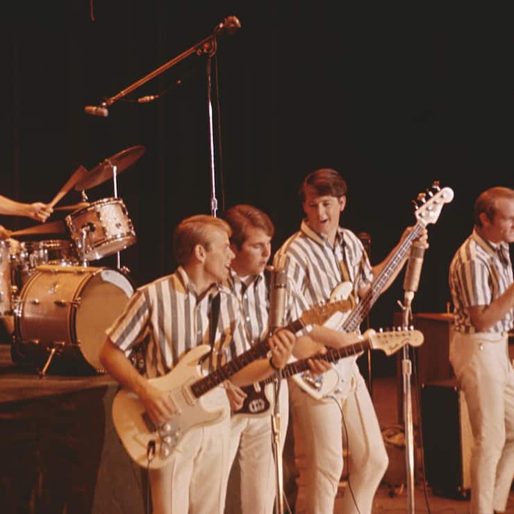 Legendär: Auftritt der Beach Boys in der «Ed Sullivan Show» im September 1964.