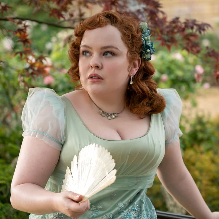 Bridgerton. Nicola Coughlan as Penelope Featherington in episode 301 of Bridgerton. Cr. Liam Daniel