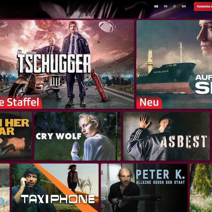 Startseite Play Suisse