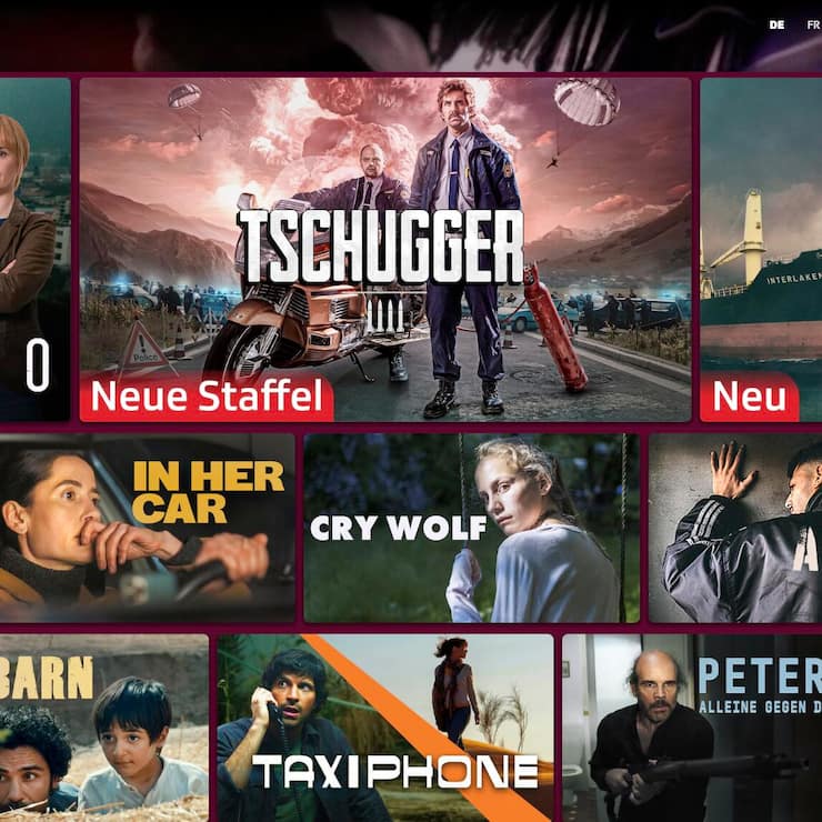 Play Suisse wird mit Play SRF, RTS, RSI und RTR fusioniert.